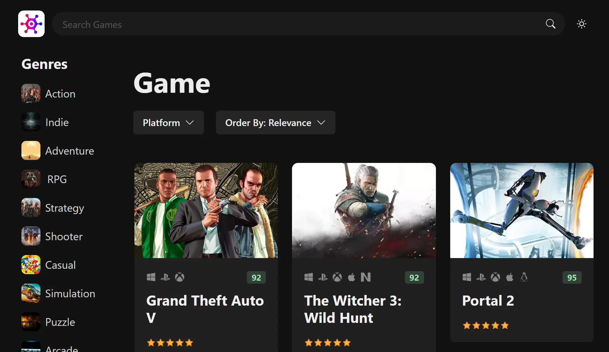 Game Hub
